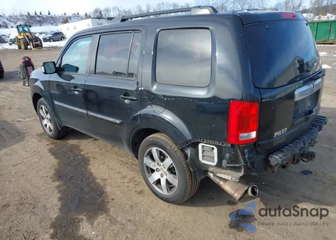 2013 Honda Pilot Touring from USA, damaged, VIN 5FNYF4H99DB018824